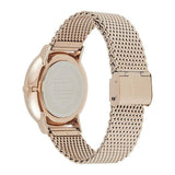 Buy Shop Tommy Hilfiger Brooklyn Grey Dial Gold Mesh Bracelet Watch for Men - 1791506 USA Online