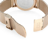 Buy Shop Tommy Hilfiger Brooklyn Grey Dial Gold Mesh Bracelet Watch for Men - 1791506 USA Online