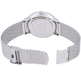 Buy Shop Tommy Hilfiger Brooklyn Quartz Blue Dial Silver Mesh Bracelet Watch for Men - 1791505 USA Online