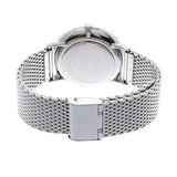 Buy Shop Tommy Hilfiger Brooklyn Quartz Blue Dial Silver Mesh Bracelet Watch for Men - 1791505 USA Online