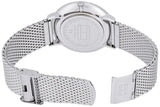 Buy Shop Tommy Hilfiger Brooklyn Quartz Blue Dial Silver Mesh Bracelet Watch for Men - 1791505 USA Online