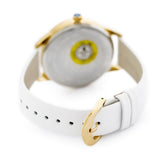 Buy Shop Tommy Hilfiger Brooklyn Quartz White Dial White Leather Strap Watch for Women - 1782018 USA Online