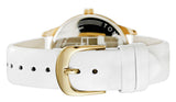 Buy Shop Tommy Hilfiger Brooklyn Quartz White Dial White Leather Strap Watch for Women - 1782018 USA Online