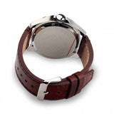 Buy Shop Tommy Hilfiger Bruce Analog Blue Dial Brown Leather Strap Watch for Men - 1791278 USA Online