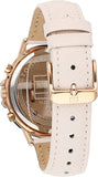 Buy Shop Tommy Hilfiger Carly Cream Dial Cream Leather Strap Watch for Women -1781789 USA Online