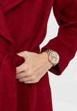 Buy Shop Tommy Hilfiger Carly Rose Gold Dial Rose Gold Steel Strap Watch for Women - 1781788 USA Online