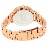 Buy Shop Tommy Hilfiger Carly Rose Gold Dial Rose Gold Steel Strap Watch for Women - 1781788 USA Online