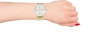 Buy Shop Tommy Hilfiger Carly White Dial Gold Steel Strap Watch for Women - 1781786 USA Online