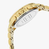Buy Shop Tommy Hilfiger Carly White Dial Gold Steel Strap Watch for Women - 1781786 USA Online