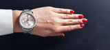 Buy Shop Tommy Hilfiger Carly White Dial Silver Stainless Steel Strap Watch for Women - 1781787 USA Online