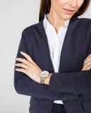 Buy Shop Tommy Hilfiger Carly White Dial Silver Stainless Steel Strap Watch for Women - 1781787 USA Online