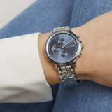 Buy Shop Tommy Hilfiger Casual Quartz Blue Dial Silver Steel Strap Watch For Women - 1782188 USA Online