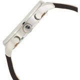 Buy Shop Tommy Hilfiger Chase Chronograph Grey Dial Brown Leather Strap Watch For Men - 1791487 USA Online
