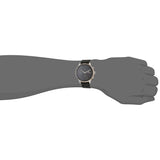 Buy Shop Tommy Hilfiger Chase Chronograph Quartz Grey Dial Black Leather Strap Watch For Men - 1791488 USA Online