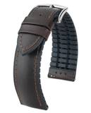 Buy Shop Tommy Hilfiger Chase Quartz Black Dial Brown Leather Strap Watch for Men - 1791577 USA Online