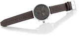 Buy Shop Tommy Hilfiger Chase Quartz Brown Dial Brown Leather Strap Watch for Men - 1791579 USA Online