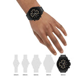 Buy Shop Tommy Hilfiger Clark Chronograph Black Dial Black Steel Strap Watch For Men - 1792081 USA Online