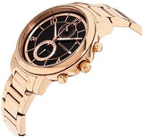 Buy Shop Tommy Hilfiger Claudia Black Dial Rose Gold Steel Strap Watch for Women - 1781820 USA Online