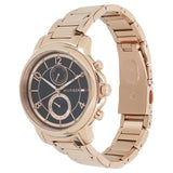 Buy Shop Tommy Hilfiger Claudia Black Dial Rose Gold Steel Strap Watch for Women - 1781820 USA Online