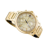 Buy Shop Tommy Hilfiger Claudia Gold Dial Gold Steel Strap Watch for Women - 1781821 USA Online