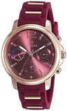 Buy Shop Tommy Hilfiger Claudia Red Dial Two Tone Steel Strap Watch for Women - 1781744 USA Online