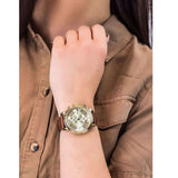 Buy Shop Tommy Hilfiger Claudia Rose Gold Dial Brown Leather Strap Watch for Women - 1781818 USA Online