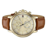 Buy Shop Tommy Hilfiger Claudia Rose Gold Dial Brown Leather Strap Watch for Women - 1781818 USA Online
