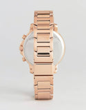 Buy Shop Tommy Hilfiger Claudia Rose Gold Dial Rose Gold Steel Strap Watch for Women - 1781743 USA Online
