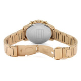 Buy Shop Tommy Hilfiger Claudia Rose Gold Dial Rose Gold Steel Strap Watch for Women - 1781743 USA Online