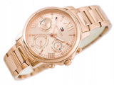 Buy Shop Tommy Hilfiger Claudia Rose Gold Dial Rose Gold Steel Strap Watch for Women - 1781743 USA Online