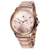 Buy Shop Tommy Hilfiger Claudia Rose Gold Dial Rose Gold Steel Strap Watch for Women - 1781743 USA Online