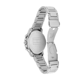 Buy Shop Tommy Hilfiger Claudia Silver Dial Silver Steel Strap Watch for Women - 1781741 USA Online
