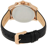 Buy Shop Tommy Hilfiger Claudia White Dial Black Leather Strap Watch for Women - 1781817 USA Online