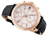 Buy Shop Tommy Hilfiger Claudia White Dial Black Leather Strap Watch for Women - 1781817 USA Online