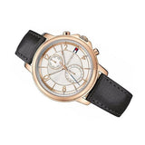 Buy Shop Tommy Hilfiger Claudia White Dial Black Leather Strap Watch for Women - 1781817 USA Online