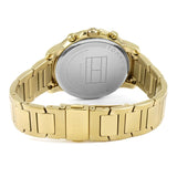 Buy Shop Tommy Hilfiger Claudia White Dial Gold Steel Strap Watch for Women - 1781742 USA Online