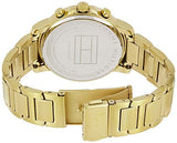 Buy Shop Tommy Hilfiger Claudia White Dial Gold Steel Strap Watch for Women - 1781742 USA Online