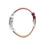 Buy Shop Tommy Hilfiger Claudia White Dial Red Leather Strap Watch for Women - 1781816 USA Online