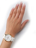 Buy Shop Tommy Hilfiger Claudiia White Dial White Steel Strap Watch for Women - 1781745 USA Online