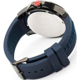Buy Shop Tommy Hilfiger Cole Black Dial Blue Rubber Strap Watch for Men - 1790984 USA Online