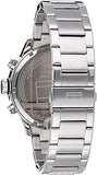 Buy Shop Tommy Hilfiger Cool Sport Multifunction Black Dial Silver Steel Strap Watch for Men - 1791141 USA Online