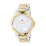 Buy Shop Tommy Hilfiger Damen Silver Dial Two Tone Steel Strap Watch for Women - 1781398 USA Online