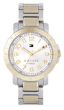 Buy Shop Tommy Hilfiger Damen Silver Dial Two Tone Steel Strap Watch for Women - 1781398 USA Online
