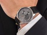 Buy Shop Tommy Hilfiger Damon Multifunction Black Dial Black Leather Strap Watch for Men - 1791417 USA Online