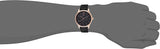 Buy Shop Tommy Hilfiger Damon Quartz Black Dial Black Leather Strap Watch for Men - 1791419 USA Online