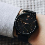 Buy Shop Tommy Hilfiger Damon Quartz Black Dial Black Mesh Bracelet Watch for Men - 1791420 USA Online