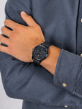 Buy Shop Tommy Hilfiger Damon Quartz Blue Dial Blue Mesh Bracelet Watch for Men - 1791421 USA Online