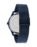Buy Shop Tommy Hilfiger Damon Quartz Blue Dial Blue Mesh Bracelet Watch for Men - 1791421 USA Online