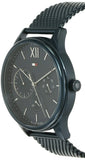 Buy Shop Tommy Hilfiger Damon Quartz Blue Dial Blue Mesh Bracelet Watch for Men - 1791421 USA Online