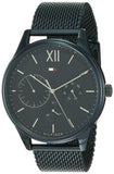 Buy Shop Tommy Hilfiger Damon Quartz Blue Dial Blue Mesh Bracelet Watch for Men - 1791421 USA Online
